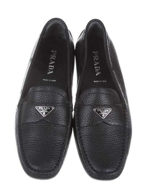 prada loafers womens|prada driving loafers women's.